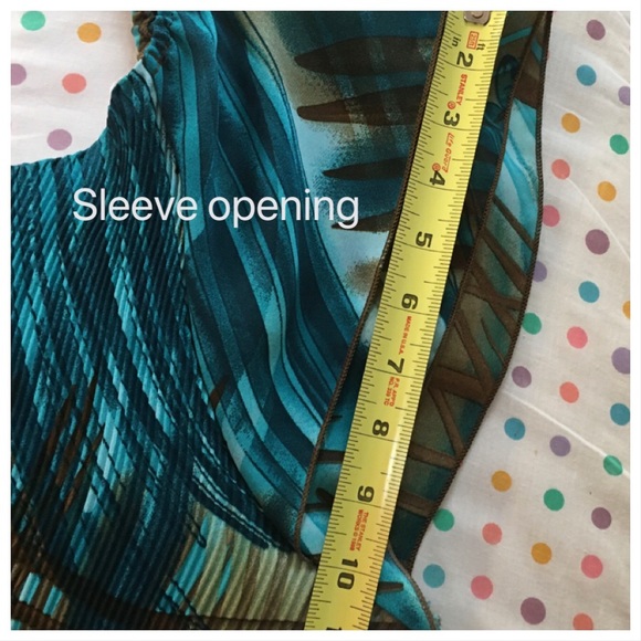 VIOLIN Woman’s Accordion Pleated Pullover Blouse 2X - Picture 15 of 16